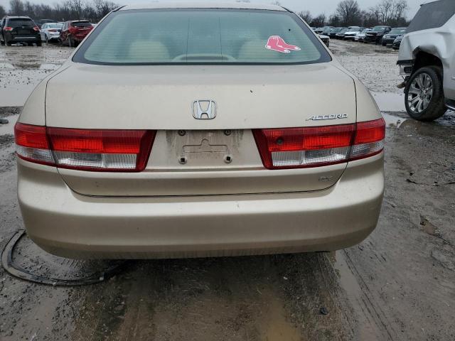 1HGCM55744A033721 - 2004 HONDA ACCORD EX GOLD photo 6