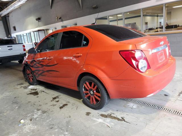 1G1JC5SH9C4129906 - 2012 CHEVROLET SONIC LT ORANGE photo 2