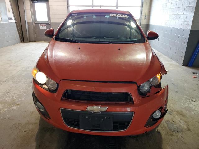 1G1JC5SH9C4129906 - 2012 CHEVROLET SONIC LT ORANGE photo 5