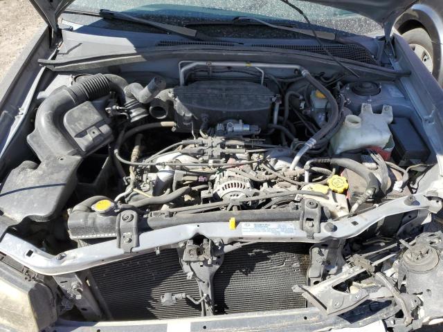 JF1SG65603H771011 - 2003 SUBARU FORESTER 2.5XS ვერცხლისფერი ფოტო 11