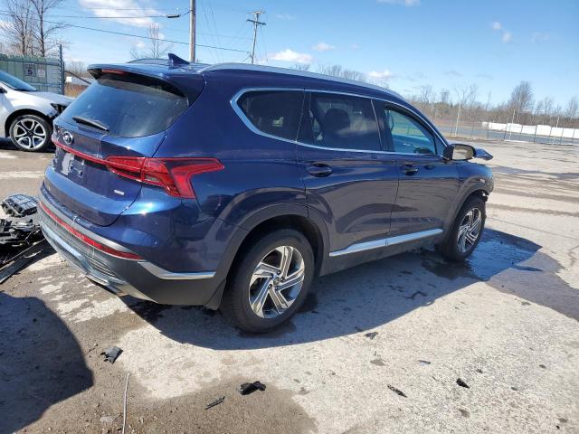 5NMS2DAJ9NH455888 - 2022 HYUNDAI SANTA FE SEL BLUE photo 3