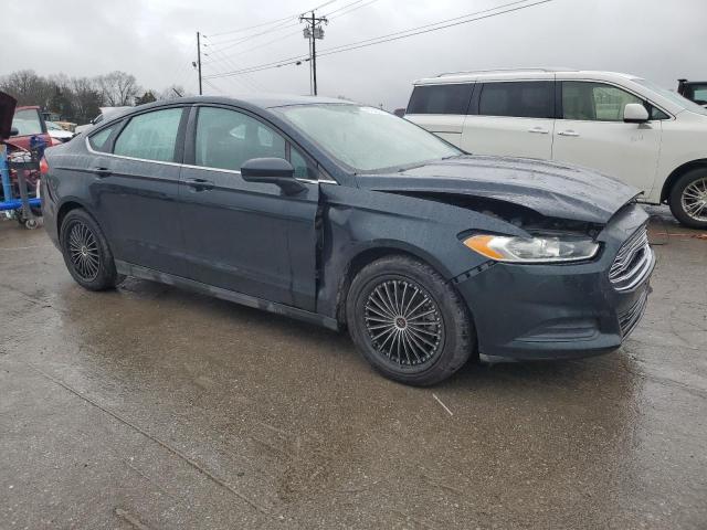 3FA6P0G7XER187477 - 2014 FORD FUSION S BLACK photo 4