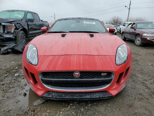 SAJWA6BU4F8K20022 - 2015 JAGUAR F-TYPE S RED photo 5