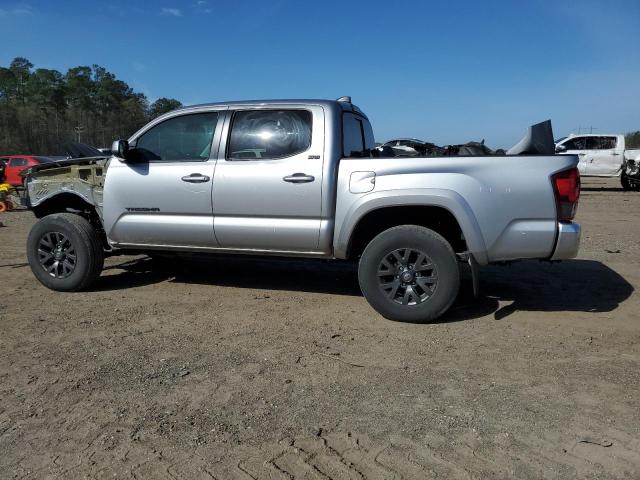 5TFAZ5CN0MX104399 - 2021 TOYOTA TACOMA DOUBLE CAB SILVER photo 2