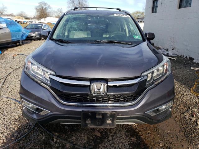 2HKRM4H52GH719735 - 2016 HONDA CR-V EX GRAY photo 5