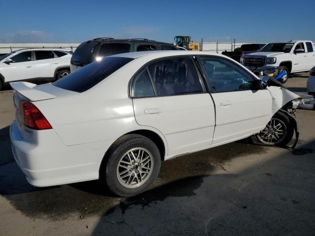 2HGES166X5H588186 - 2005 HONDA CIVIC LX WHITE photo 3