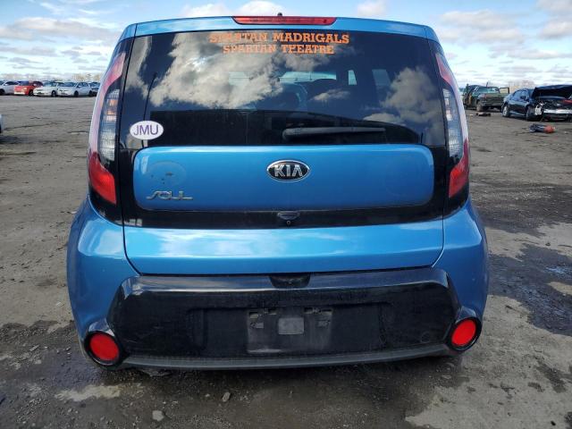 KNDJP3A53G7385776 - 2016 KIA SOUL + BLUE photo 6