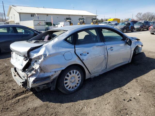 3N1AB7AP8EY201616 - 2014 NISSAN SENTRA S SILVER photo 3