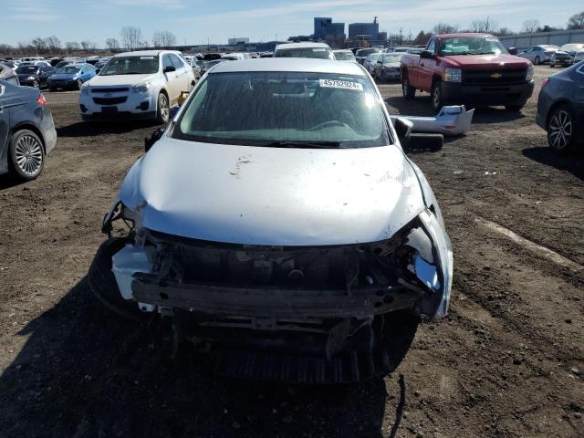 3N1AB7AP8EY201616 - 2014 NISSAN SENTRA S SILVER photo 5