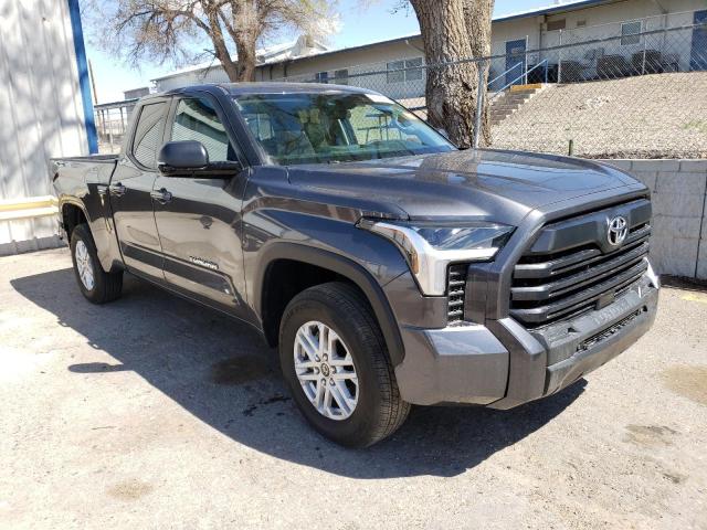 5TFLA5DA8RX157452 - 2024 TOYOTA TUNDRA DOUBLE CAB SR GRAY photo 4