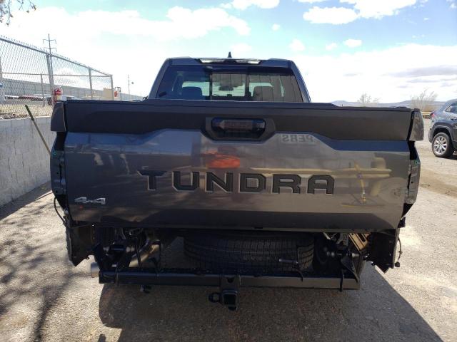 5TFLA5DA8RX157452 - 2024 TOYOTA TUNDRA DOUBLE CAB SR GRAY photo 6