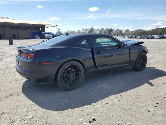 2G1FC1E31C9194373 - 2012 CHEVROLET CAMARO LT BLACK photo 3