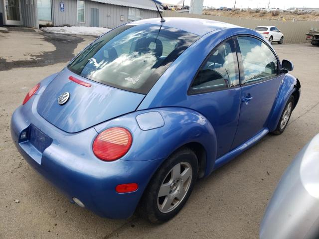 3VWBC21CXXM455852 - 1999 VOLKSWAGEN NEW BEETLE GL BLUE photo 3