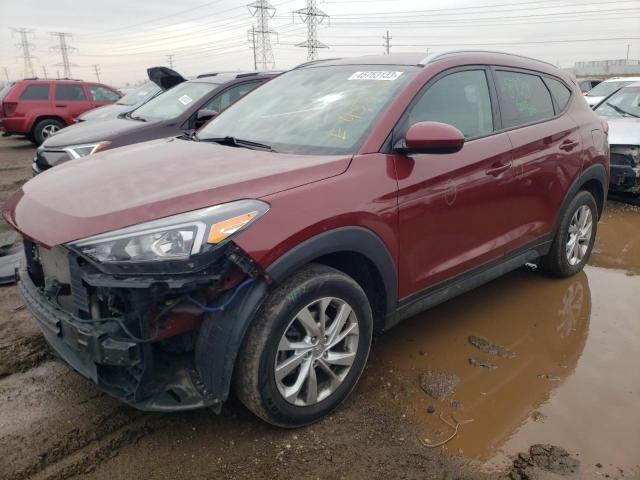 KM8J3CA40KU842519 - 2019 HYUNDAI TUCSON LIMITED BURGUNDY photo 1