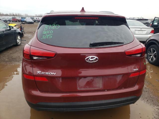 KM8J3CA40KU842519 - 2019 HYUNDAI TUCSON LIMITED BURGUNDY photo 6