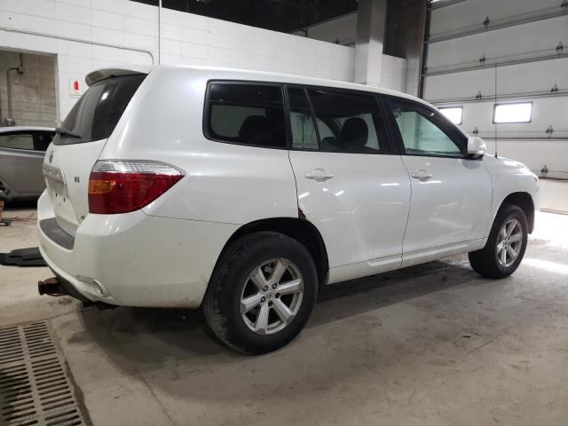 JTEES41A182027301 - 2008 TOYOTA HIGHLANDER WHITE photo 3