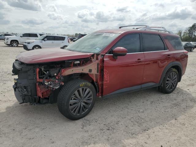 5N1DR3CB5NC266735 - 2022 NISSAN PATHFINDER SL RED photo 1