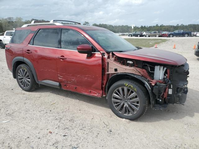 5N1DR3CB5NC266735 - 2022 NISSAN PATHFINDER SL RED photo 4