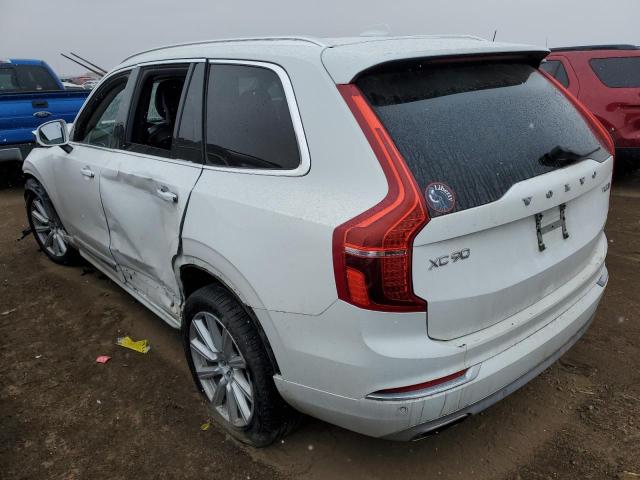 YV4A22PL3G1027639 - 2016 VOLVO XC90 T6 WHITE photo 2