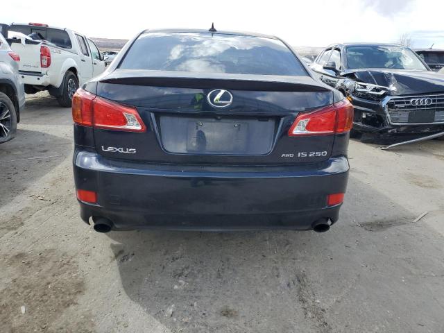 JTHCK262392032470 - 2009 LEXUS IS 250 BLUE photo 6