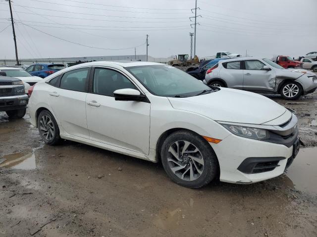 19XFC2F71JE038900 - 2018 HONDA CIVIC EX WHITE photo 4