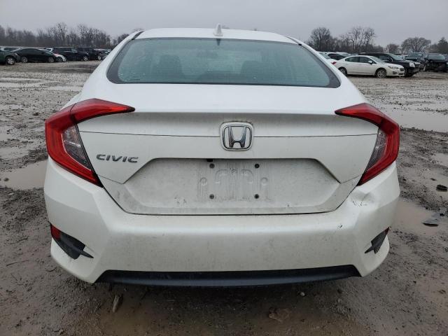 19XFC2F71JE038900 - 2018 HONDA CIVIC EX WHITE photo 6