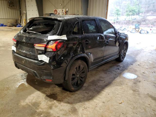 JA4APUAU9NU001229 - 2022 MITSUBISHI OUTLANDER ES BLACK photo 3