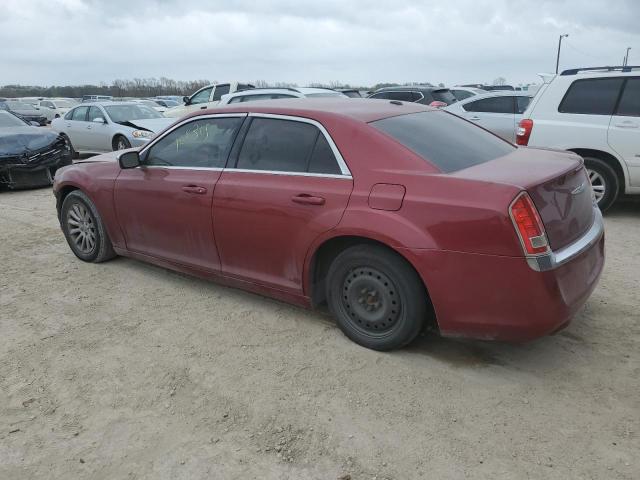 2C3CCAAG5DH707431 - 2013 CHRYSLER 300 BURGUNDY photo 2