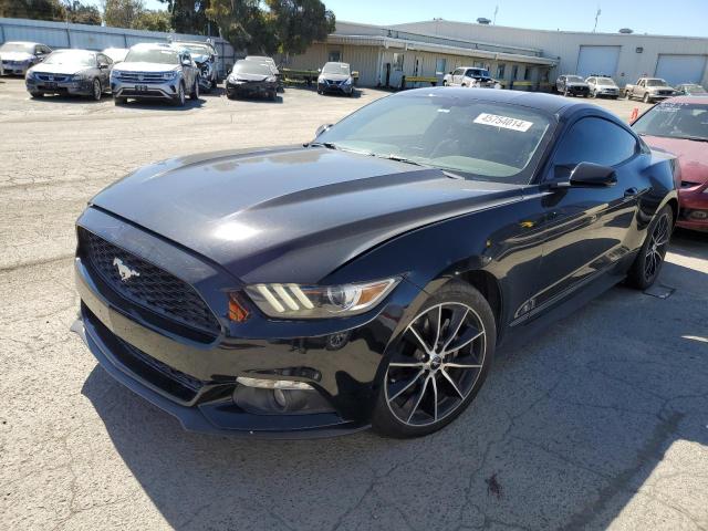 1FA6P8TH2G5231085 - 2016 FORD MUSTANG BLACK photo 1