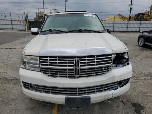 5LMFU28528LJ06768 - 2008 LINCOLN NAVIGATOR WHITE photo 5