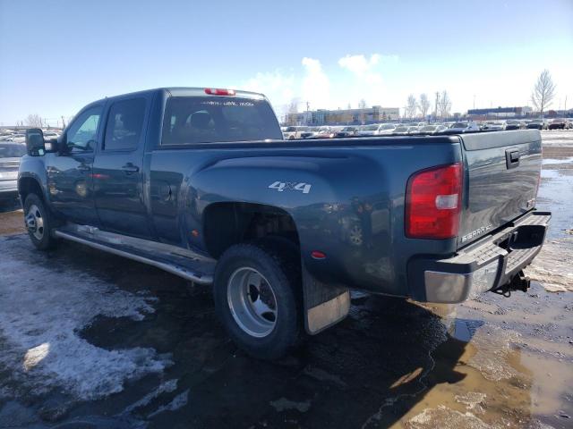 1GT424C88CF136947 - 2012 GMC SIERRA K3500 SLT GRAY photo 2