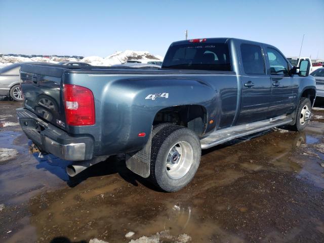 1GT424C88CF136947 - 2012 GMC SIERRA K3500 SLT GRAY photo 3