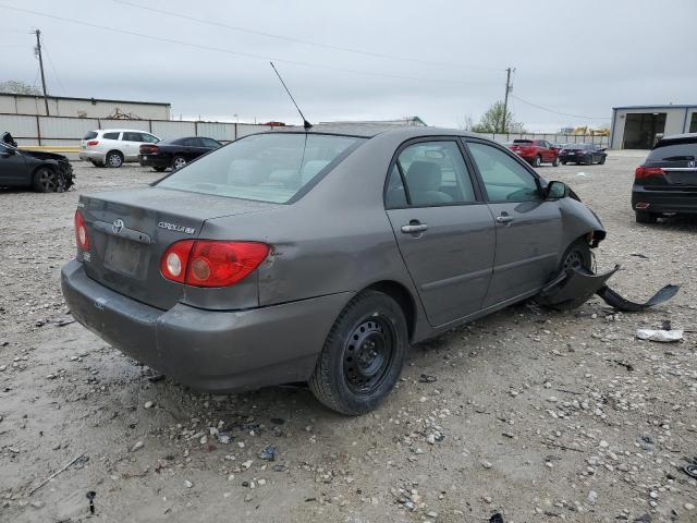 2T1BR32EX6C584270 - 2006 TOYOTA COROLLA CE GRAY photo 3