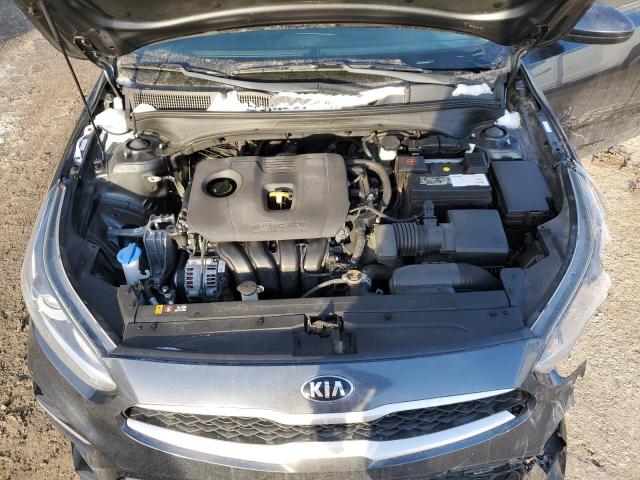 3KPF24AD4KE036216 - 2019 KIA FORTE FE GRAY photo 11