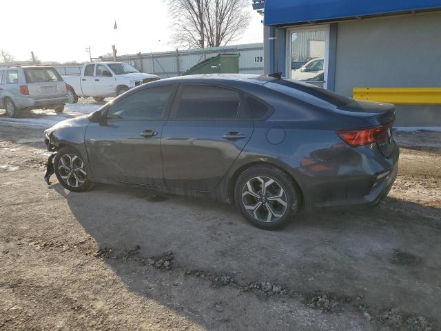 3KPF24AD4KE036216 - 2019 KIA FORTE FE GRAY photo 2