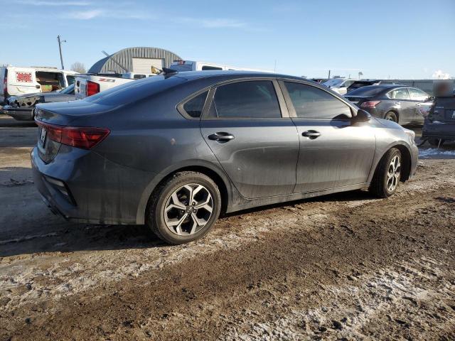 3KPF24AD4KE036216 - 2019 KIA FORTE FE GRAY photo 3