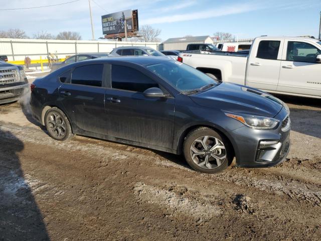 3KPF24AD4KE036216 - 2019 KIA FORTE FE GRAY photo 4