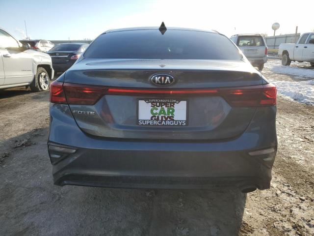 3KPF24AD4KE036216 - 2019 KIA FORTE FE GRAY photo 6