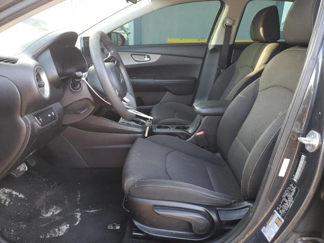3KPF24AD4KE036216 - 2019 KIA FORTE FE GRAY photo 7