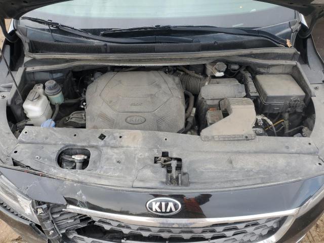 KNDMB5C12K6553391 - 2019 KIA SEDONA LX BLACK photo 12