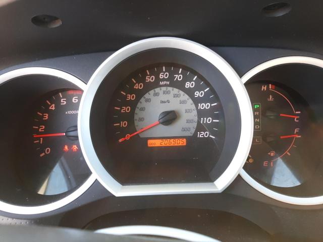 5TETU62N86Z289070 - 2006 TOYOTA TACOMA PRERUNNER ACCESS CAB SILVER photo 9