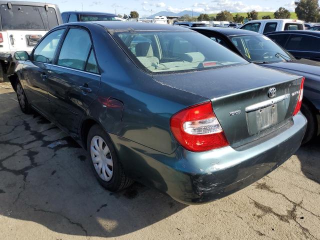 4T1BE32KX4U349011 - 2004 TOYOTA CAMRY LE GREEN photo 2