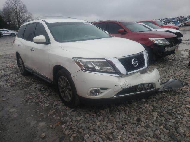 5N1AR2MN4EC697055 - 2014 NISSAN PATHFINDER S WHITE photo 4