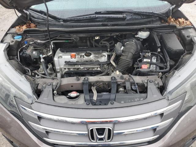 2HKRM4H55EH703879 - 2014 HONDA CR-V EX GRAY photo 12