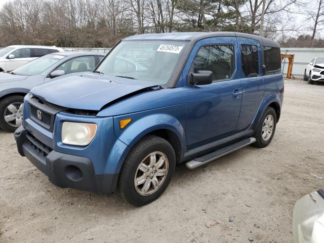 5J6YH28726L004948 - 2006 HONDA ELEMENT EX BLUE photo 1