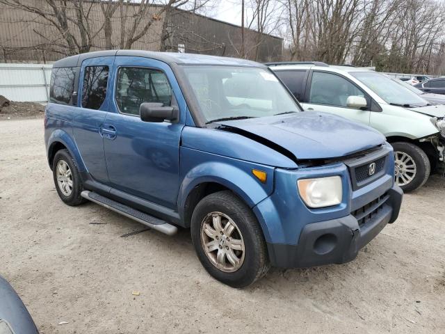 5J6YH28726L004948 - 2006 HONDA ELEMENT EX BLUE photo 4