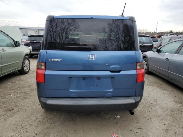 5J6YH28726L004948 - 2006 HONDA ELEMENT EX BLUE photo 6