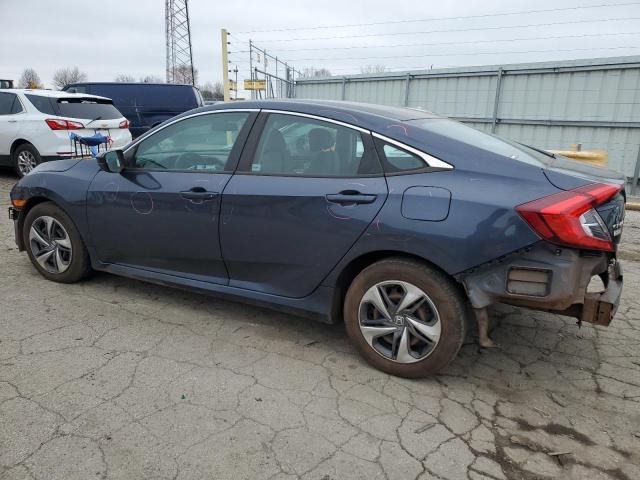 2HGFC2F60LH530835 - 2020 HONDA CIVIC LX BLUE photo 2