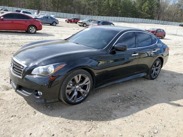 JN1AY1APXBM520459 - 2011 INFINITI M56 BLACK photo 1