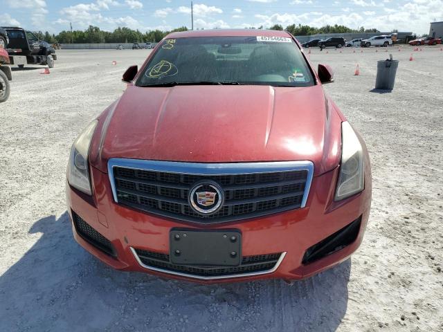 1G6AA5RX0E0120518 - 2014 CADILLAC ATS RED photo 5